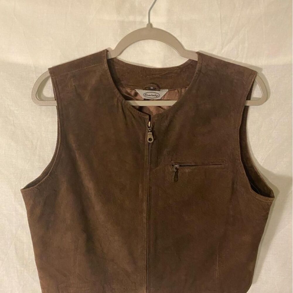 Unbranded Women's Brown Gilet
